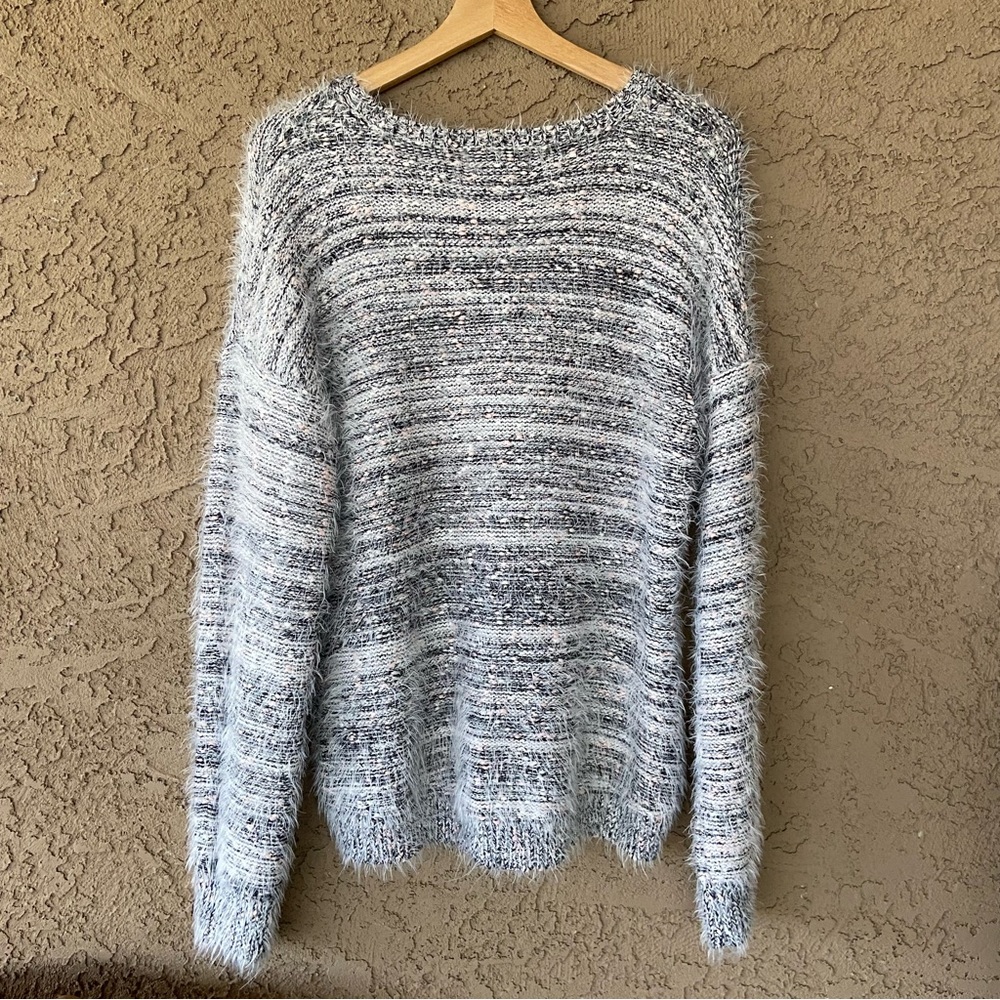 Long-Sleeve SOFT SWEATER⭐️Cozy Warm Striped - Picture 8 of 13